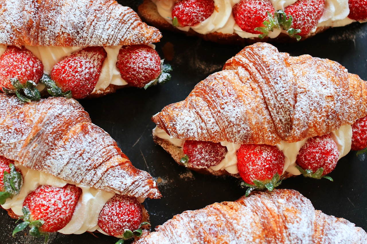 Croissants Strawberry